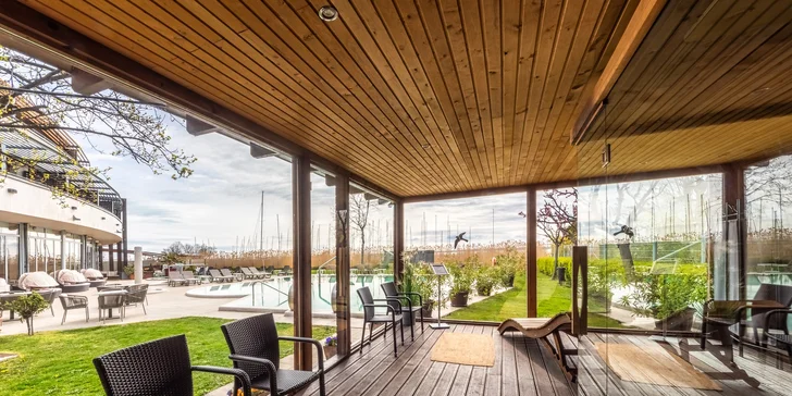 Panoramatická fínska sauna