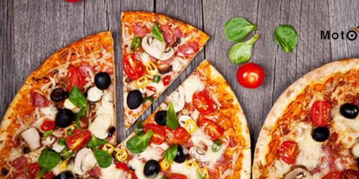1 nebo 2 křupavé pizzy dle vlastního výběru