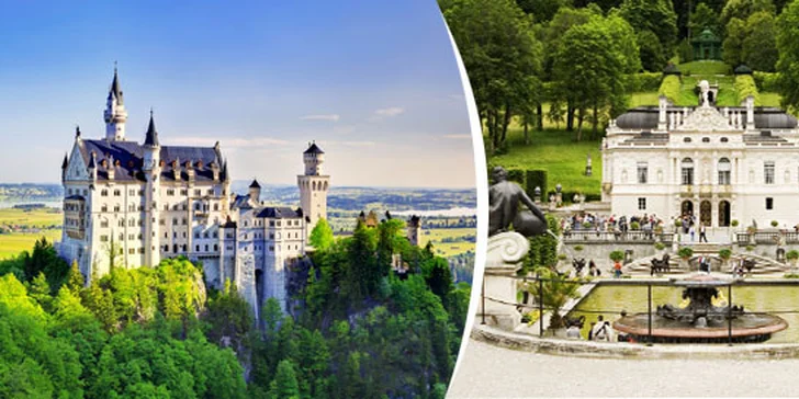 Pohádkové zámky šíleného krále – Neuschwanstein a Linderhof