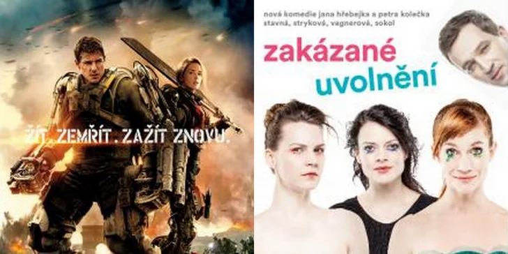 Vstupenky do moderního multikina vč. občerstvení