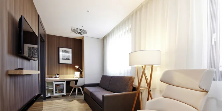 Všechny pokoje jsou klimatizované a najdete v nich 32" plazmovou TV (na fotce pokoj Family).
