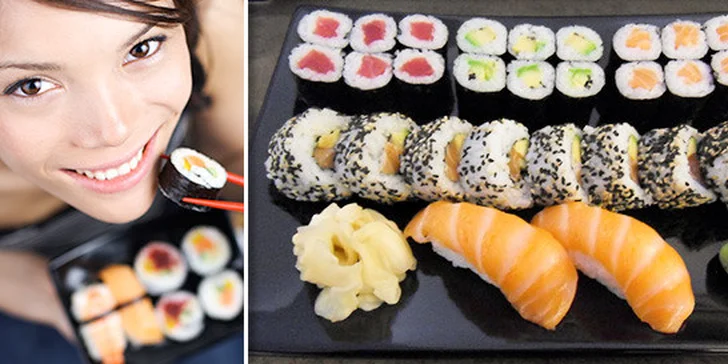 Rozvoz sushi menu z restaurace Sasori