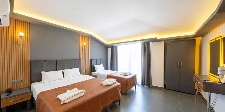  Bora Bora Butik Hotel v letovisku Tosmur je okouzlujícím útočištěm.