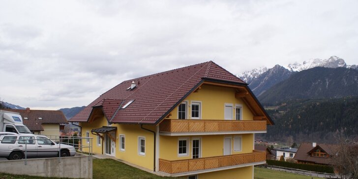 Babí léto v rakouských Alpách v apartmánech v blízkosti termálních lázní