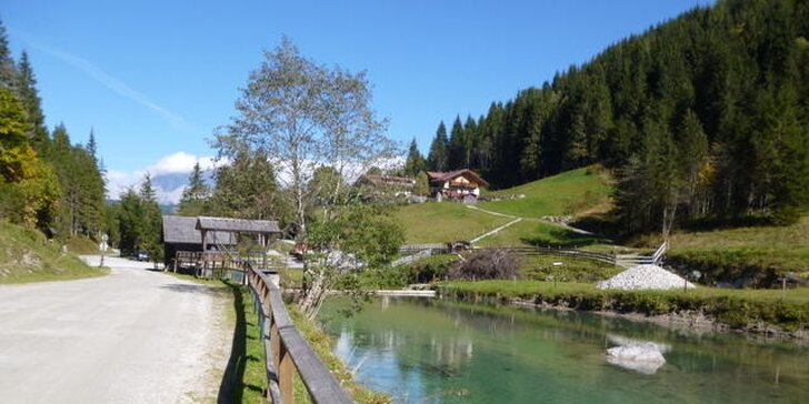 Třídenní pobyt pro 4 nebo 6 osob v rakouských Alpách