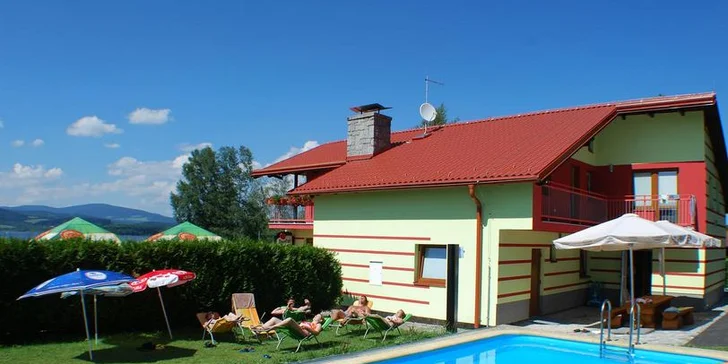 3 nebo 6 dní na Lipně PRO DVA. Kola, loďky a další!
