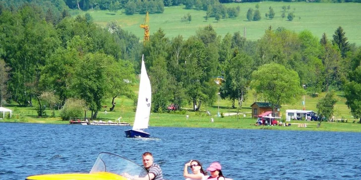 3 nebo 6 dní na Lipně PRO DVA. Kola, loďky a další!