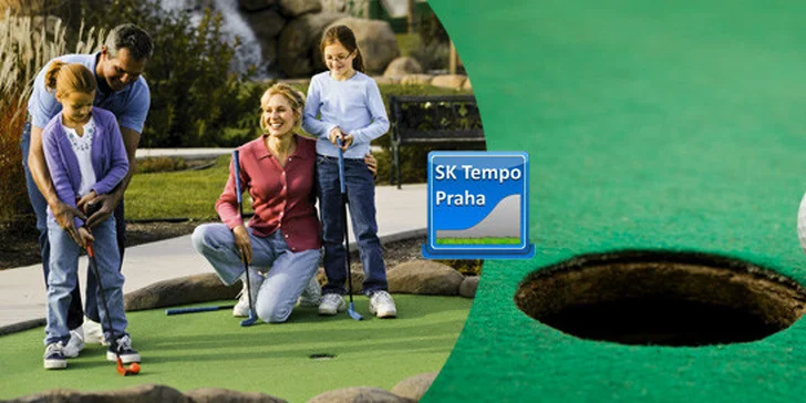 Dvě hodiny minigolfu pro dva nebo pro celou rodinu na krásném venkovním hřišti. Sportovní vyžití pro začátečníky i náruživé minigolfaře!