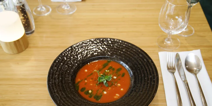 Večer si pochutnáte na tříchodovém menu v restauraci Inspirace.