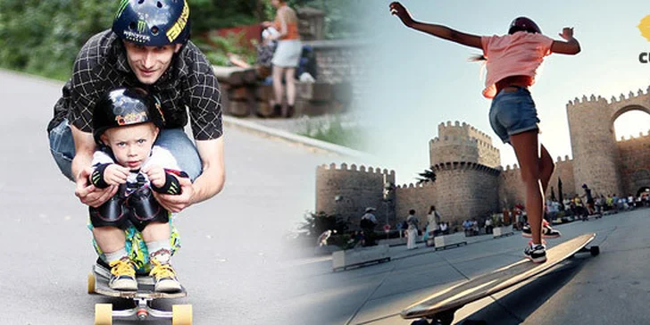 90minutová lekce longboardingu pro začátečníky! Skvělá a stylová zábava pro všechny svobodné lidi.