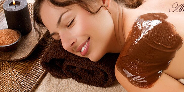 Uvolňující čokoládová masáž zad