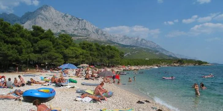 Last minute - Týden v kempu Baška Voda včetně dopravy