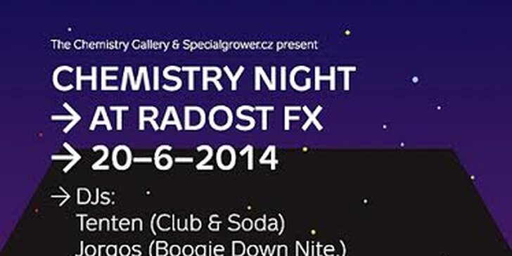 CHEMISTRY NIGHT v RadostiFX