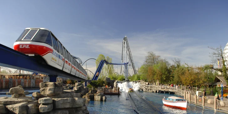 Europapark je rozdělen do celků podle konkrétních evropských zemí. 