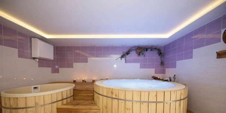 Pobyt s polopenzí má navíc ještě jednu výhodu – pojí se s možností zajít si do wellness.