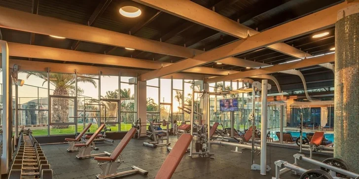 Neomezeně můžete zajít do fitness.