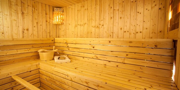 Relaxace v solné sauně nebo romantika pro dva