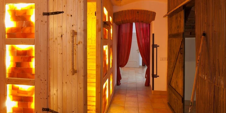 Relaxace v solné sauně nebo romantika pro dva