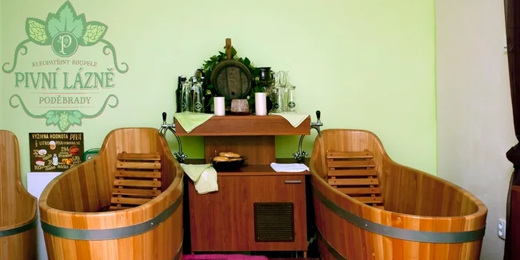 Nabitý pivní wellness pobyt v Poděbradech