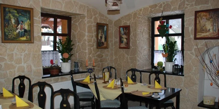 Ubytování u Ohře na 3 nebo 4 dny s polopenzí