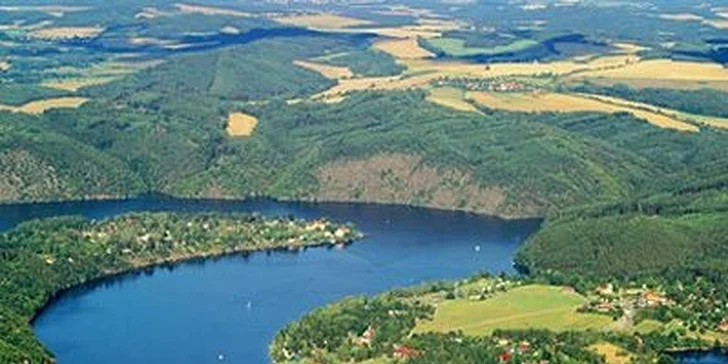 Vyhlídkové lety nad Karlštejn, Orlík i Slapy