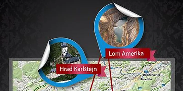 Vyhlídkové lety nad Karlštejn, Orlík i Slapy