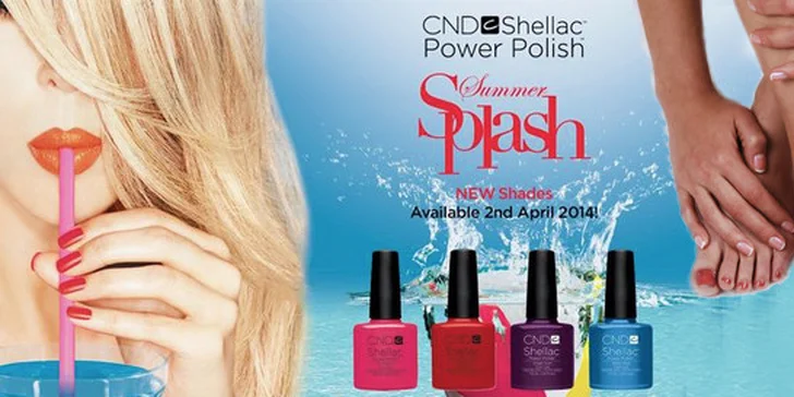 CND SHELLAC na ruce i nohy - krásné nehty na léto