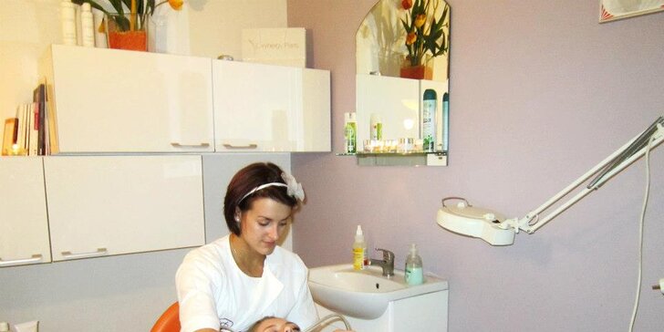Kosmetické ošetření pleti s kyslíkovou terapií pro dámy