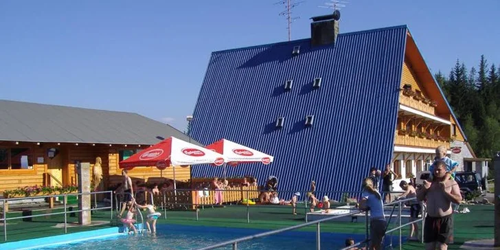Letní dovolená v Beskydech s animačním programem a BBB lázněmi na 5 nocí pro dva dospělé a jedno dítě