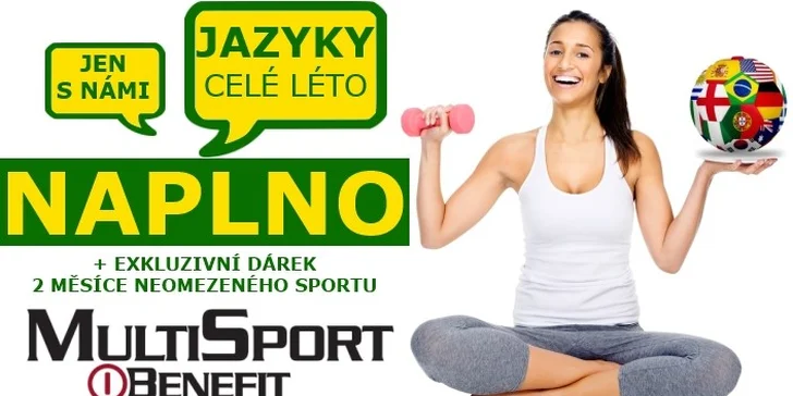 Jazykové studium a sport celé léto naplno