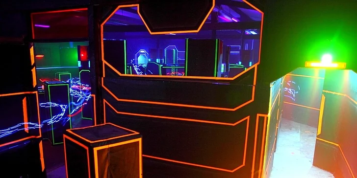 15minutová hra Laser Game až pro 14 osob