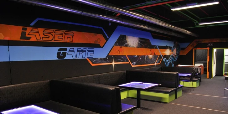 15minutová hra Laser Game až pro 14 osob