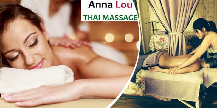 60minutová thajská olejová masáž