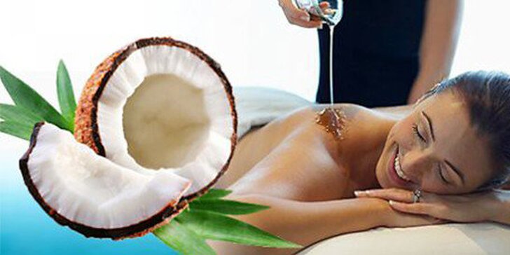 Luxusní Indonéská Bali kokosová masáž v salonu Elite