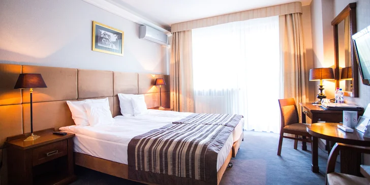 Pripravená je pre vás izba Standard 3* kategórie alebo apartmán.