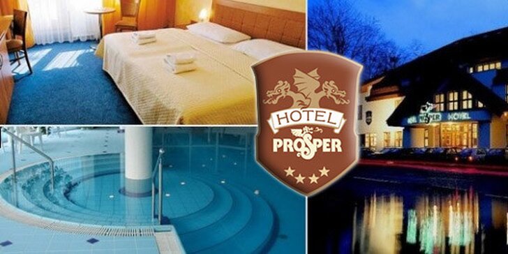 Třídenní wellness pobyt pro 2 osoby v hotelu Prosper**** v Čeladné. Báječný relax v beskydské přírodě s neomezeným vstupem do bazénu v řeckém stylu a dalšími výhodami!