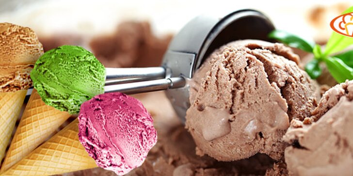 Tři nebo deset kopečků výborné zmrzliny Gelati! Pravá italská zmrzlinárna, prvotřídní suroviny a výběr z 20 lahodných druhů.