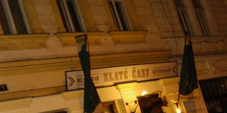 3 míchané koktejly ve Zlatých časech