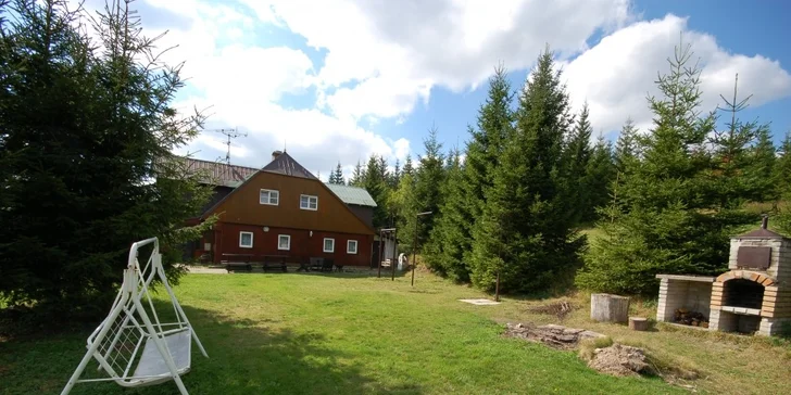 Týdenní nebo víkendový pobyt až pro 18 lidí v Krkonoších.