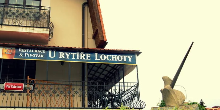 Polední menu pro 2 osoby U Rytíře Lochoty