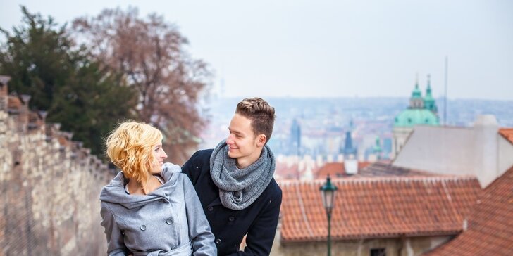 Focení na nejkrásnějších místech Prahy až pro 5 lidí