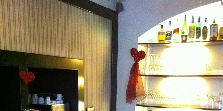 Valentýnské menu pro dva v restauraci U Patrona