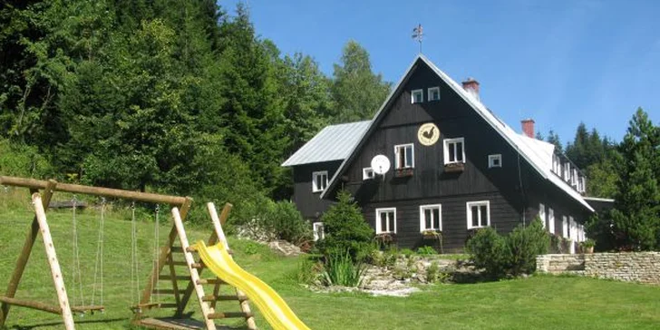Třídenní pobyt s polopenzí v Krkonoších s vířivkou či saunou