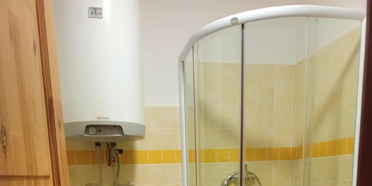 Samozřejmostí je koupelna se sprchou a WC.