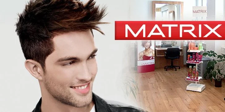 70 Kč za módní pánský střih vlasů, mytí, masáž a styling. Nadčasový účes ve studiu Matrix s 65% slevou.