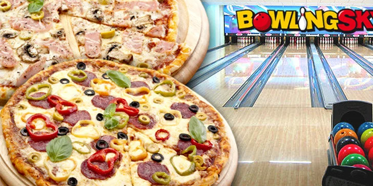 Bowling s chutnou prémií v podobě dvou pizz