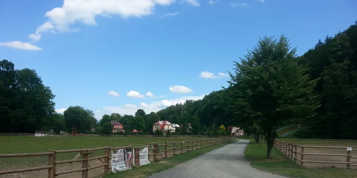 Jízda na koni a rodinný den na Ranči Bučiska