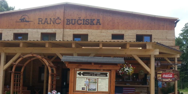 Jízda na koni a rodinný den na Ranči Bučiska
