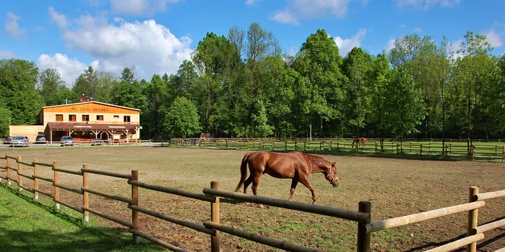 Jízda na koni a rodinný den na Ranči Bučiska