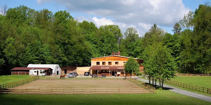 Jízda na koni a rodinný den na Ranči Bučiska